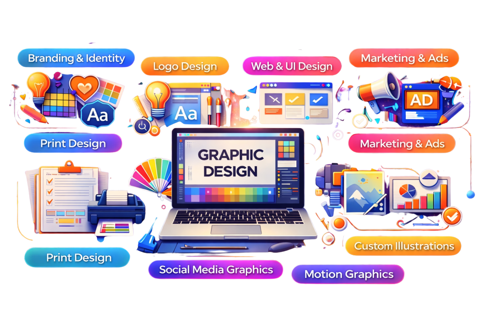 Graphic Design Services – SK Digital Solution