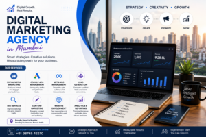 Digital Marketing Agency in Mumbai offering SEO, social media, Google Ads, Meta Ads and lead generation services