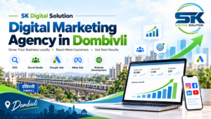Digital Marketing Agency in Dombivli offering SEO social media Google Ads Meta Ads and website development
